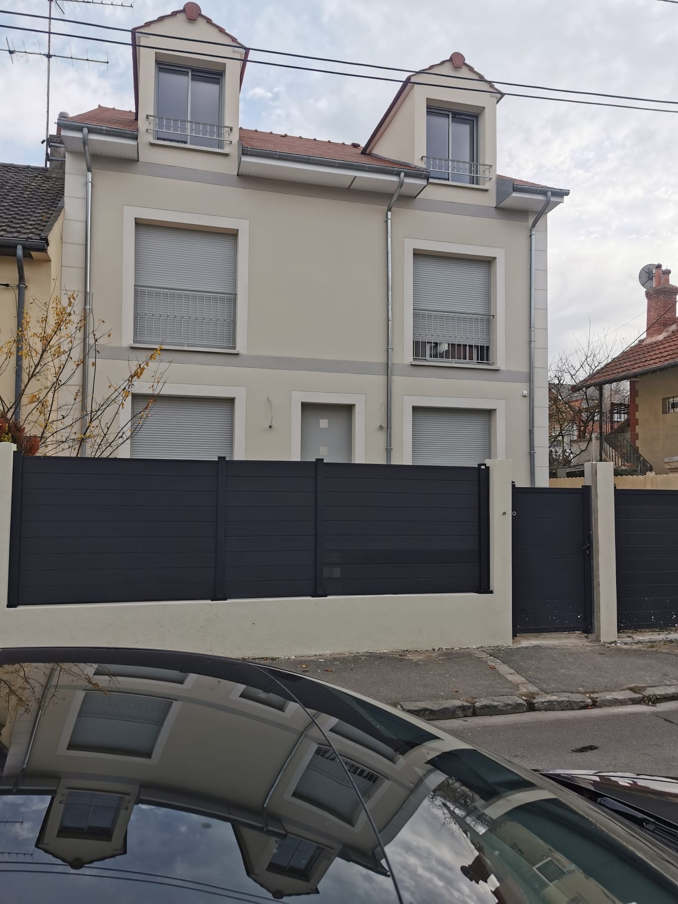 Peinture de façade extérieur